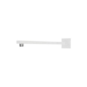 Dusk Square Straight Shower Arm Matte White